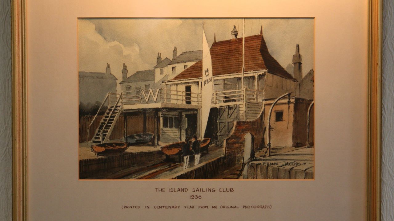 Painting of ISC in 1936